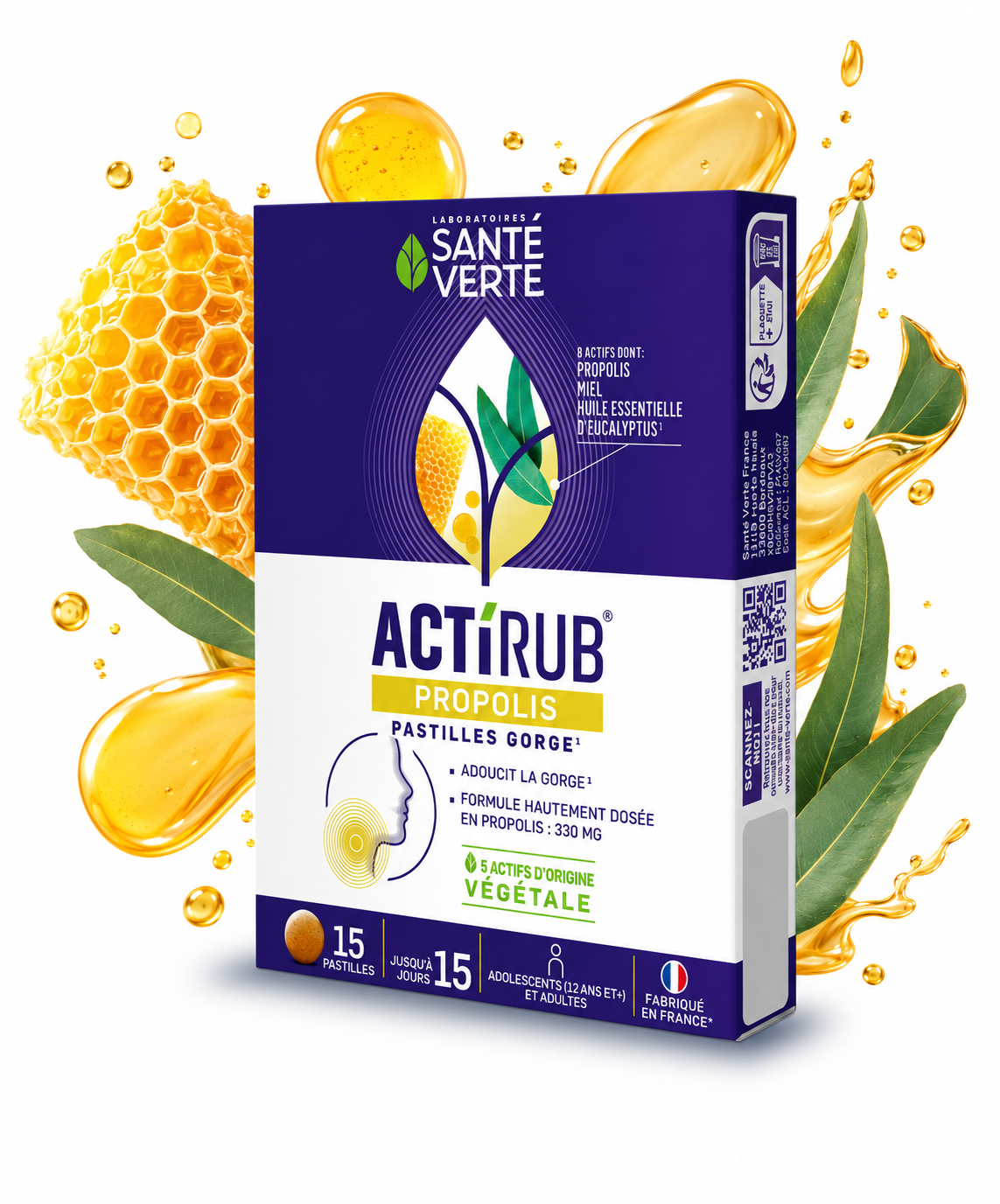 Actirub<sup>®</sup> Pastilles Propolis