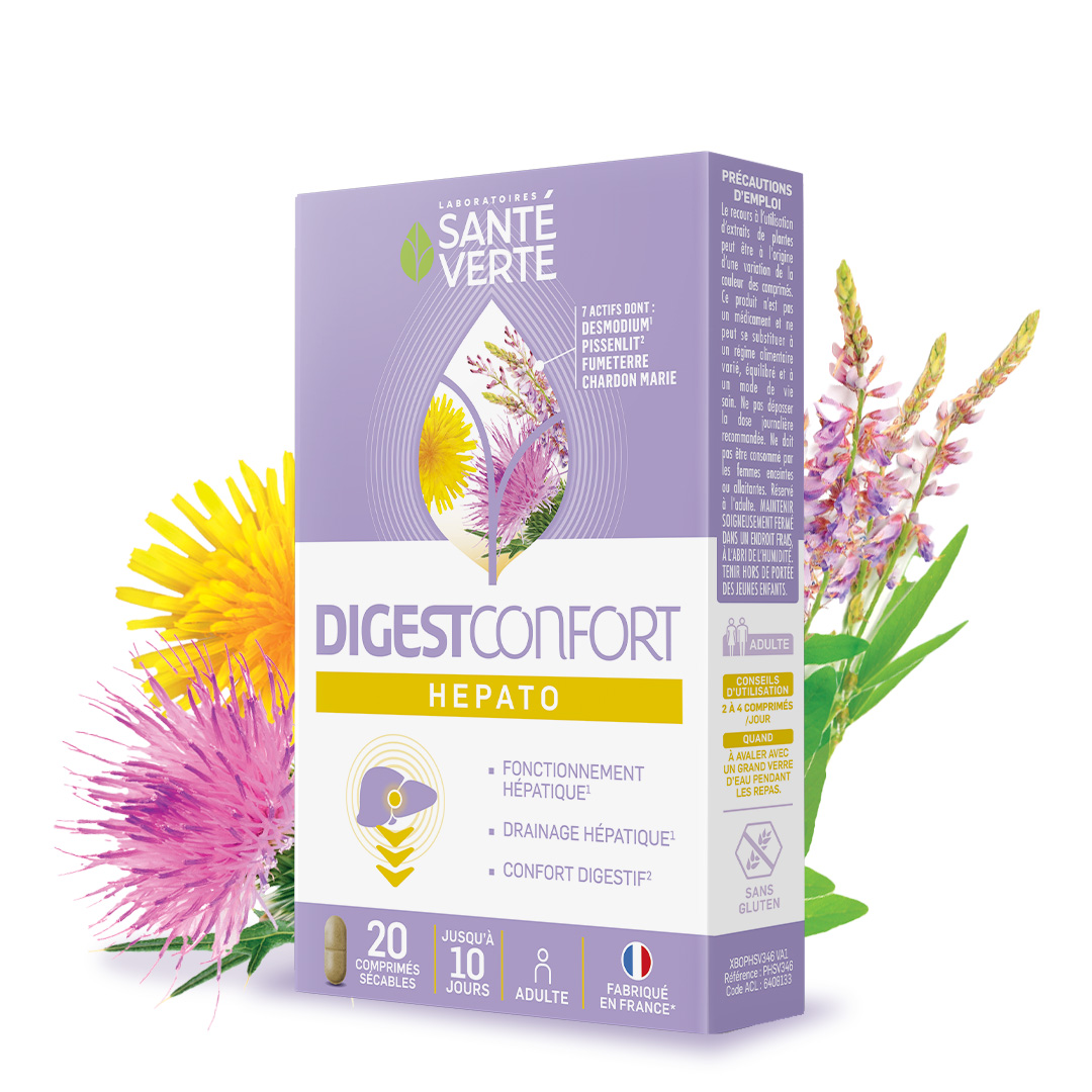 Digest confort - comprimés pour un confort digestif