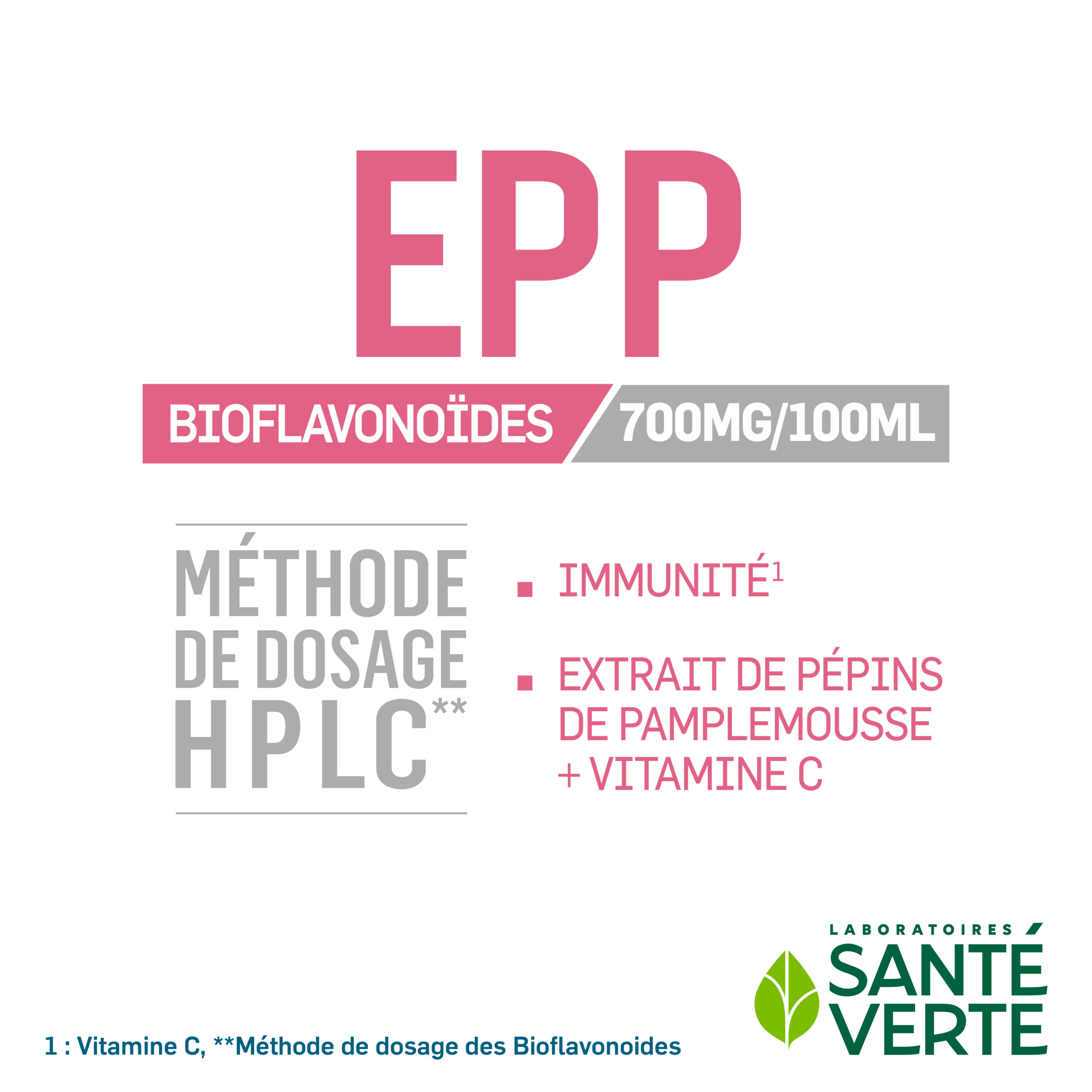 Santé Verte EPP 700 pour l'immunité 50ml