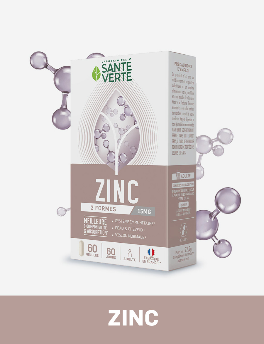 INGREDIENTS EXPERTS ZINC