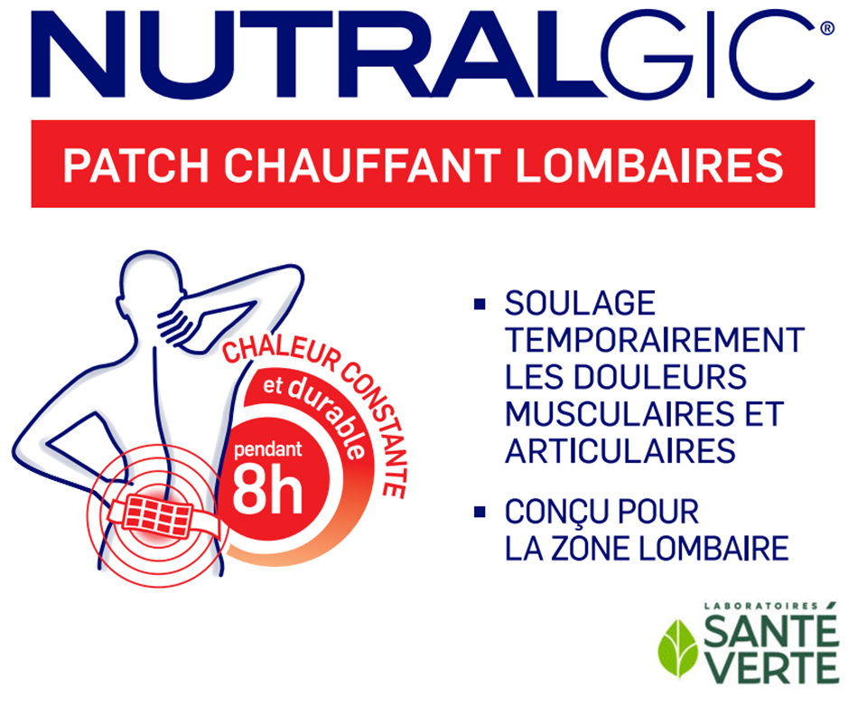 Nutralgic patchs lombaires texte