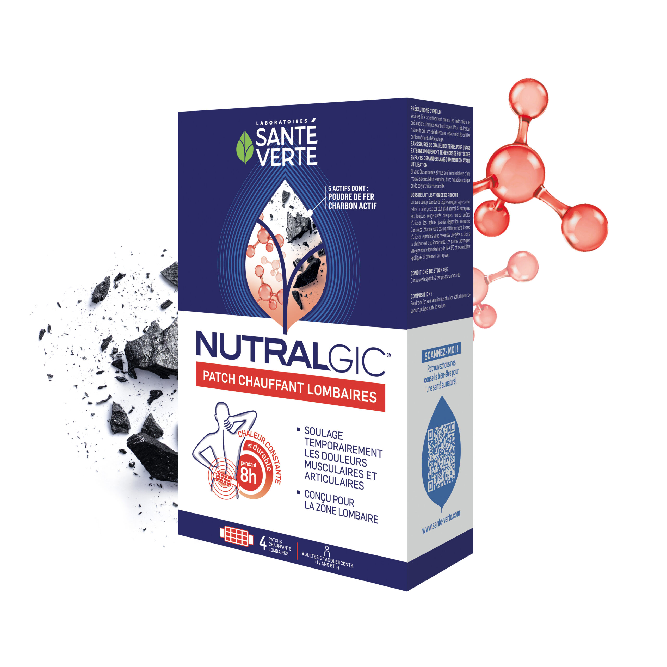 Nutralgic patchs lombaires