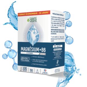 MAGNÉSIUM + B6 - Format économique 100 comprimés